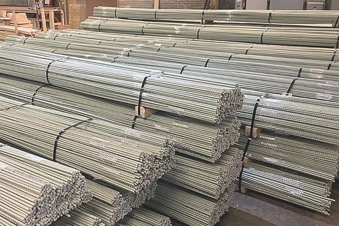 Fiberglass Rebar — 20 ft